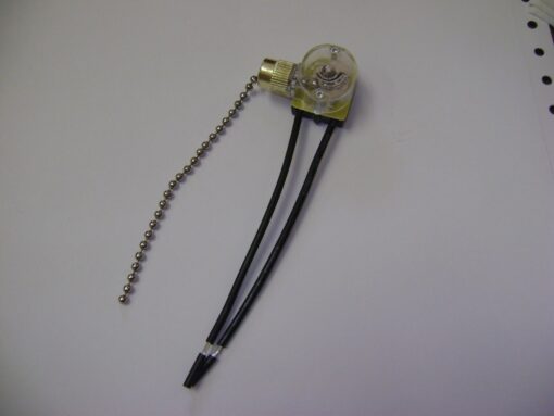 CEILING FAN 2 WIRES LIGHT SWITCH PULL GOLD CHAIN DR67