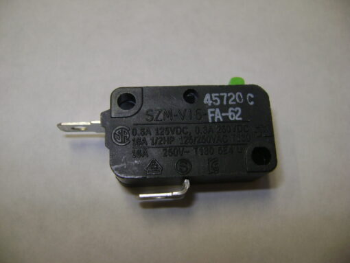 APPLIANCE MICROWAVE OVEN SZM-V16-FA-62 FA62 NORMALLY CLOSE MICRO SWITCH