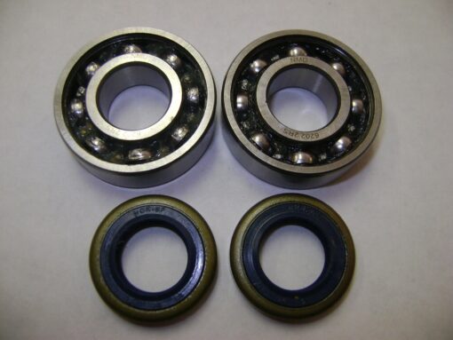 CRANKSHAFT CRANK BEARINGS & SEALS FITS HUSQVARNA 61 66 266 268 272 272XP KIT 483