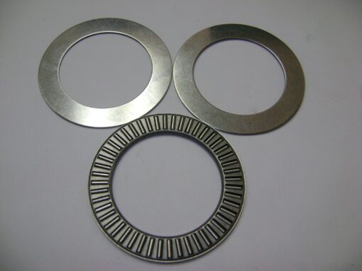 NTA2435 THRUST NEEDLE ROLLER BEARING WITH TWO WASHERS 1-1/2" X 2-5/32" X 5/64" BAB195