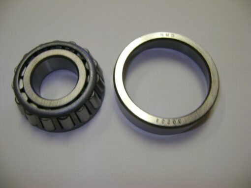 20X47X15.25 METRIC CUP & CONE TAPERED ROLLER BEARING 30204 BAB75