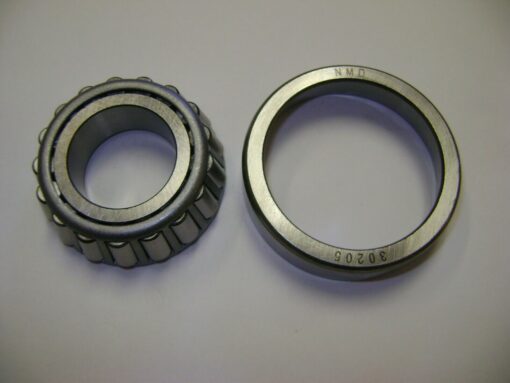 25X52X16.25 METRIC CUP & CONE TAPERED ROLLER BEARING 30205