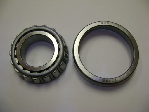 30X62X17.25 METRIC CUP & CONE TAPERED ROLLER BEARING 30206