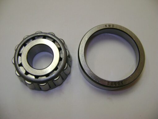 17X47X15.25 METRIC CUP & CONE TAPERED ROLLER BEARING 30303 BAB77