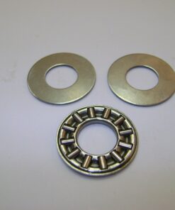 NTA613 THRUST NEEDLE ROLLER BEARING WITH TWO WASHERS 3/8" X 51/64" X 5/64" BAB169
